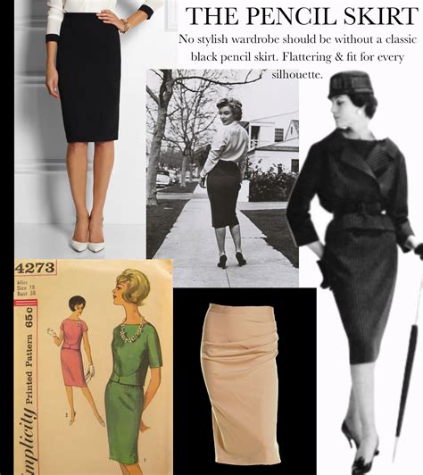 dior pencil skirt history